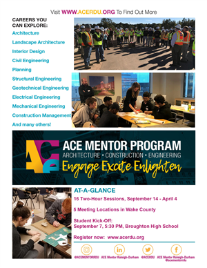 Ace Mentor Program Flyer